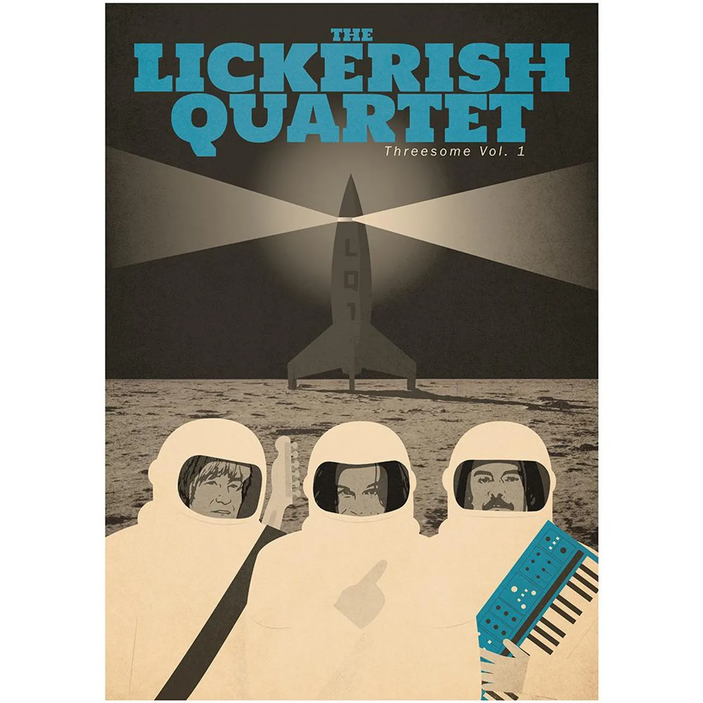 The Lickerish Quartet - Spaceship Poster