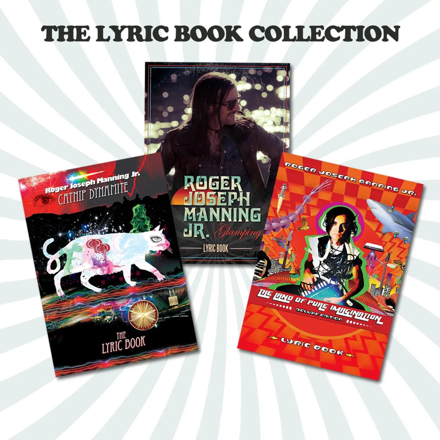 Roger Joseph Manning, Jr. - Lyric/Art Book Bundle