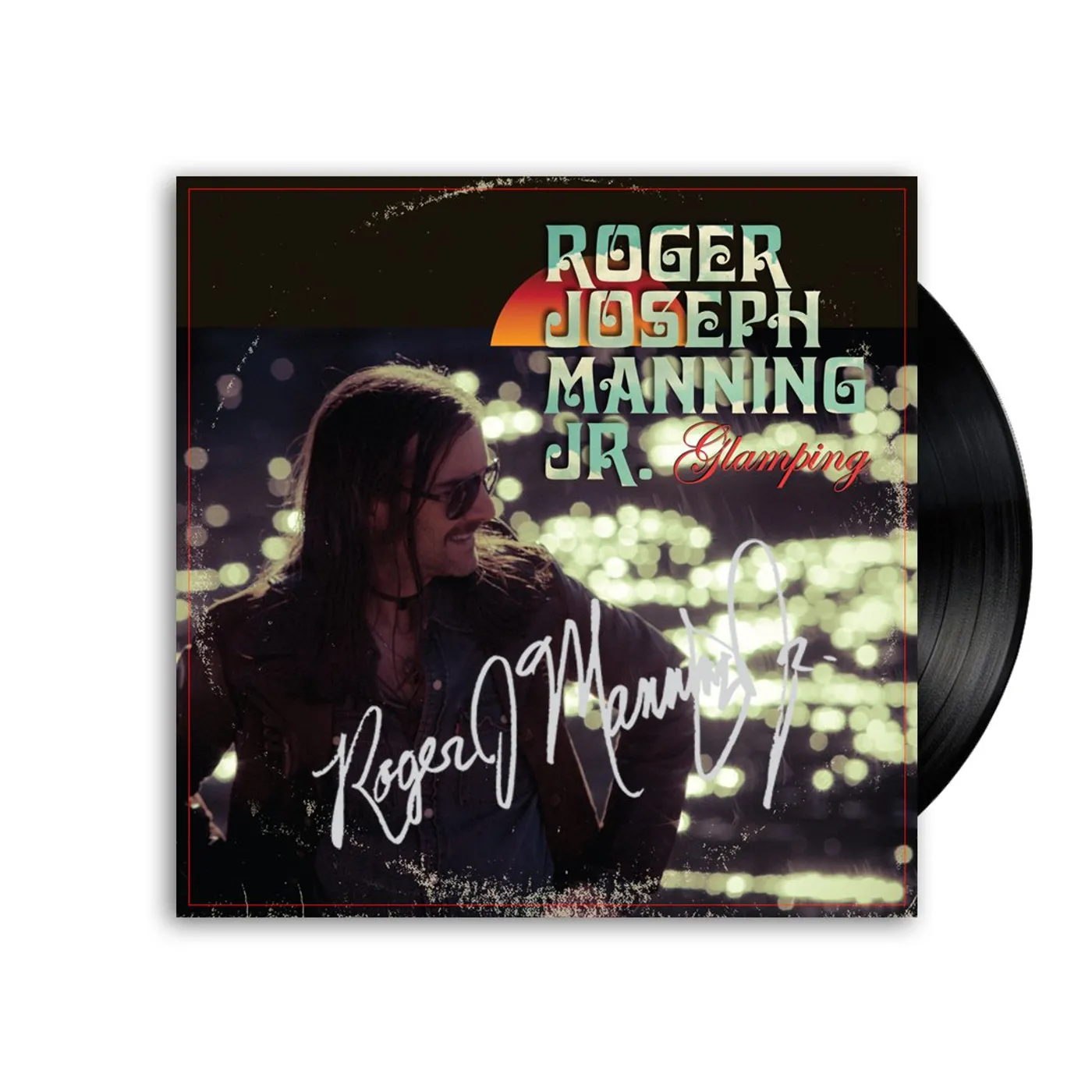 Roger Joseph Manning, Jr. - Signed LP Reissue of Glamping Vinyl
