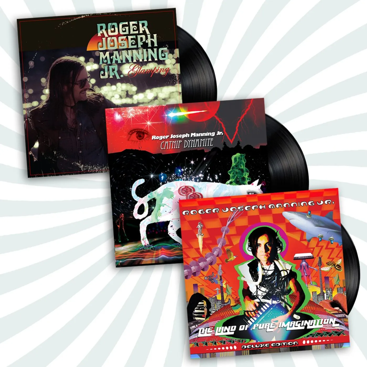 Roger Joseph Manning, Jr. - Vinyl LP Bundle