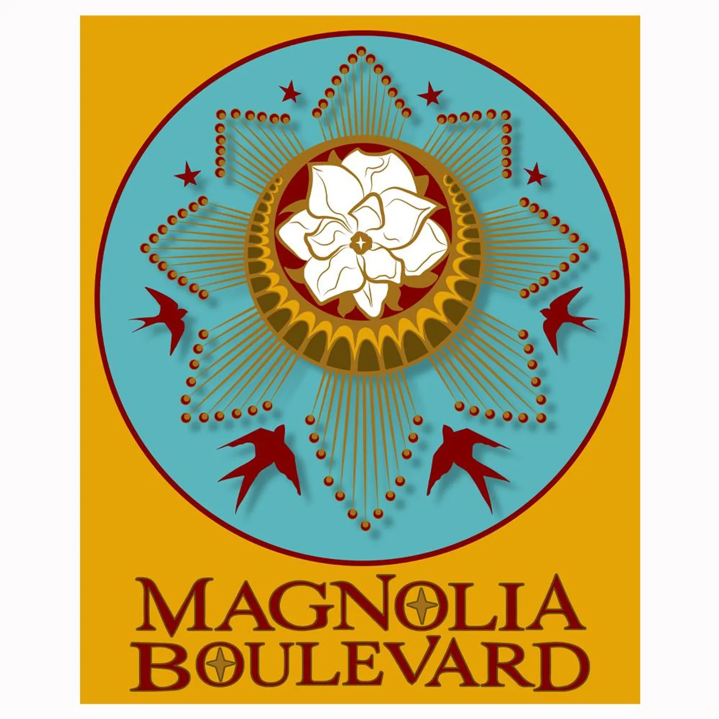 Magnolia Boulevard - Logo Sticker