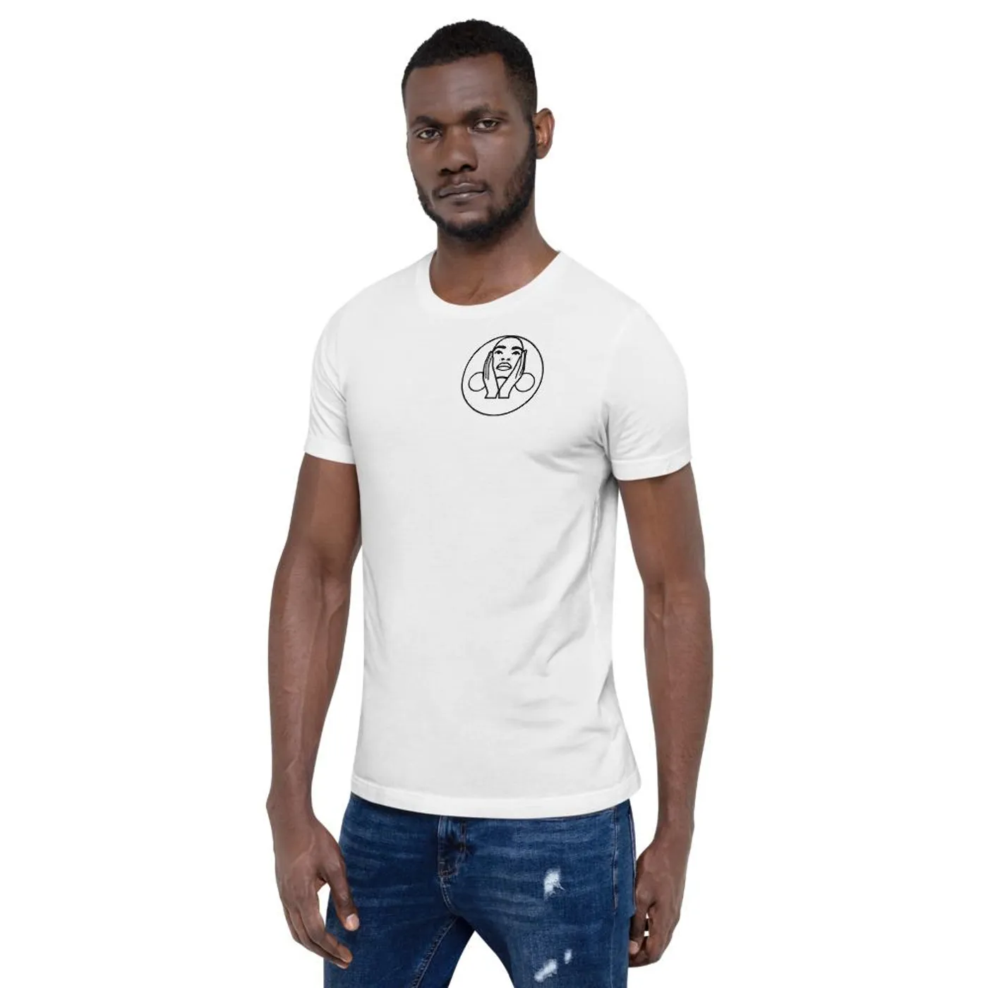 Jody Watley - Hoop Earring Tee (White)
