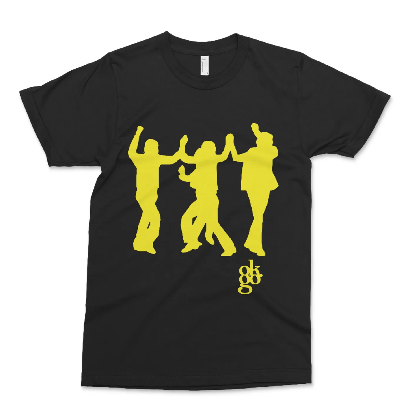 OK Go - A Million Ways Choreo T-Shirt - Black with Yellow