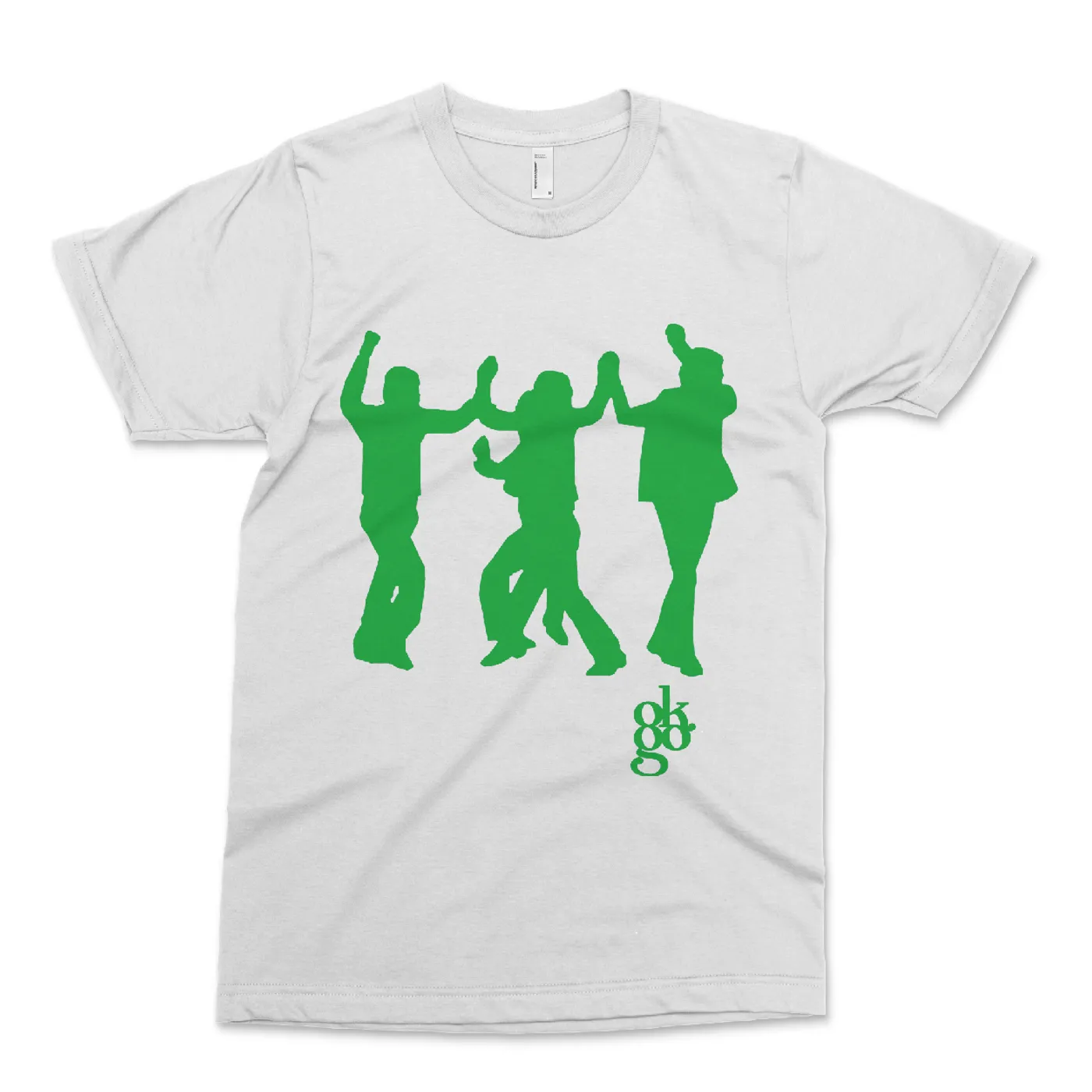 OK Go - A Million Ways Choreo T-Shirt - White with Green