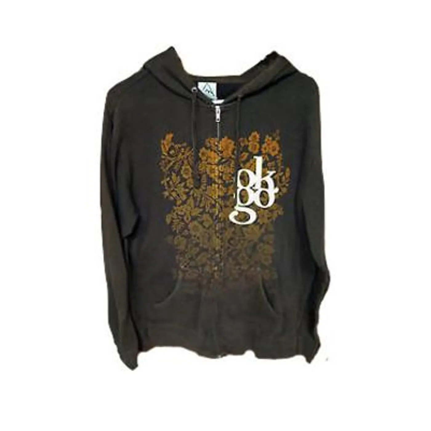 OK Go - Brown Floral Hoodie