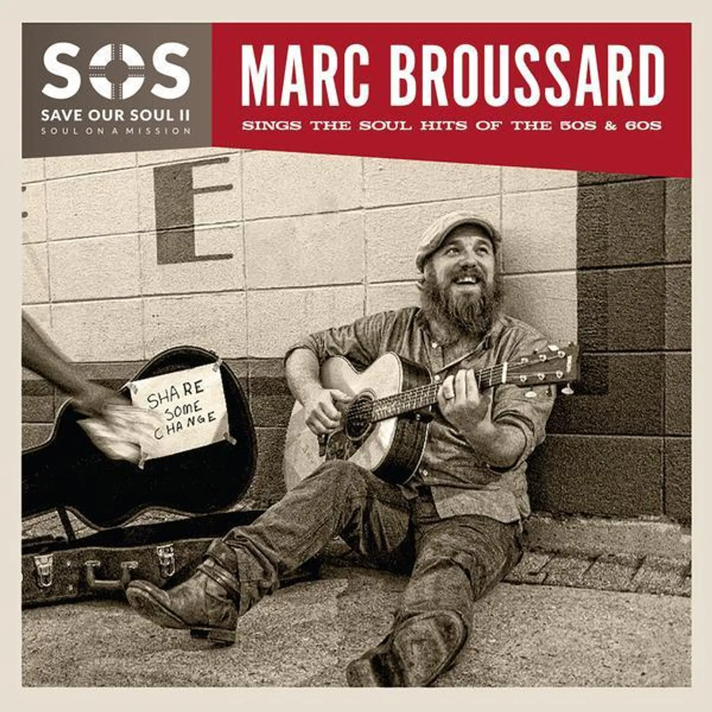 Marc Broussard - S.O.S. II: Save Our Soul: Soul on a Mission Signed Vinyl - Featuring "Cry To Me"