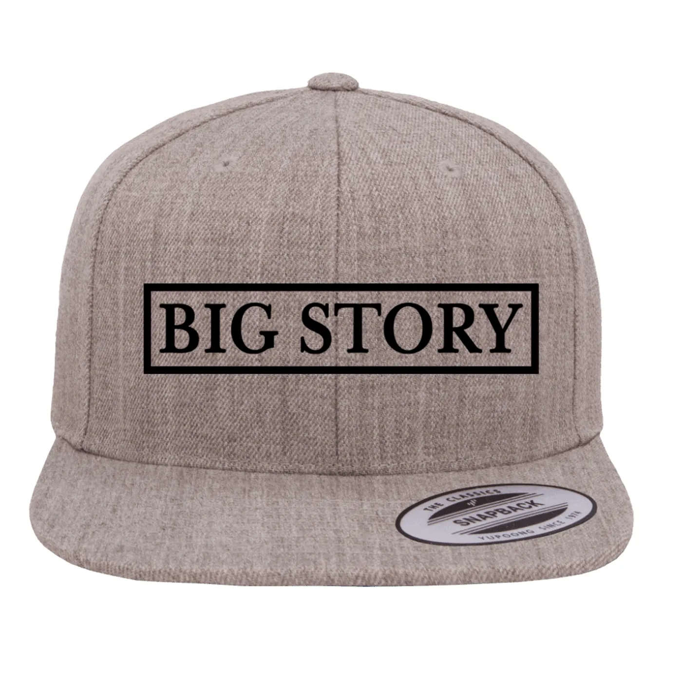 Big Story - SnapBack Hat - Grey
