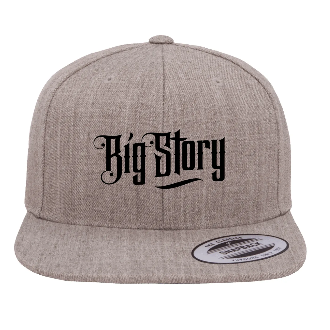 Big Story - SnapBack Logo Hat - Grey