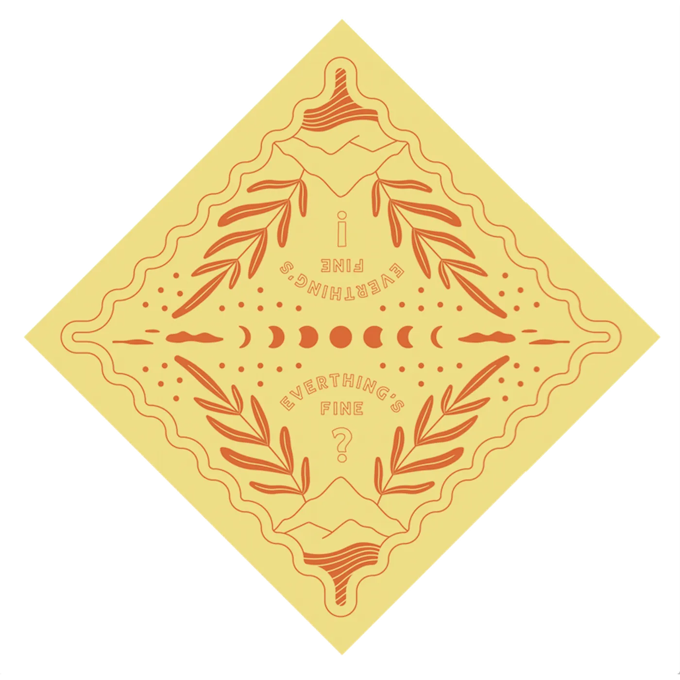 Jamie Drake - Everything's Fine Bandana