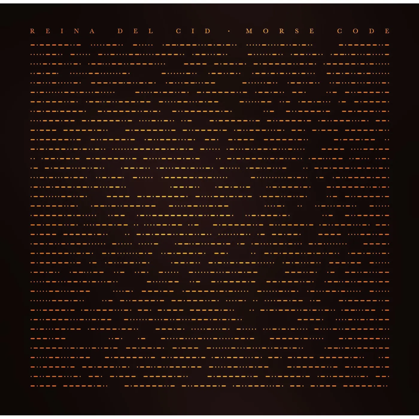 Reina del Cid - Morse Code Black Vinyl