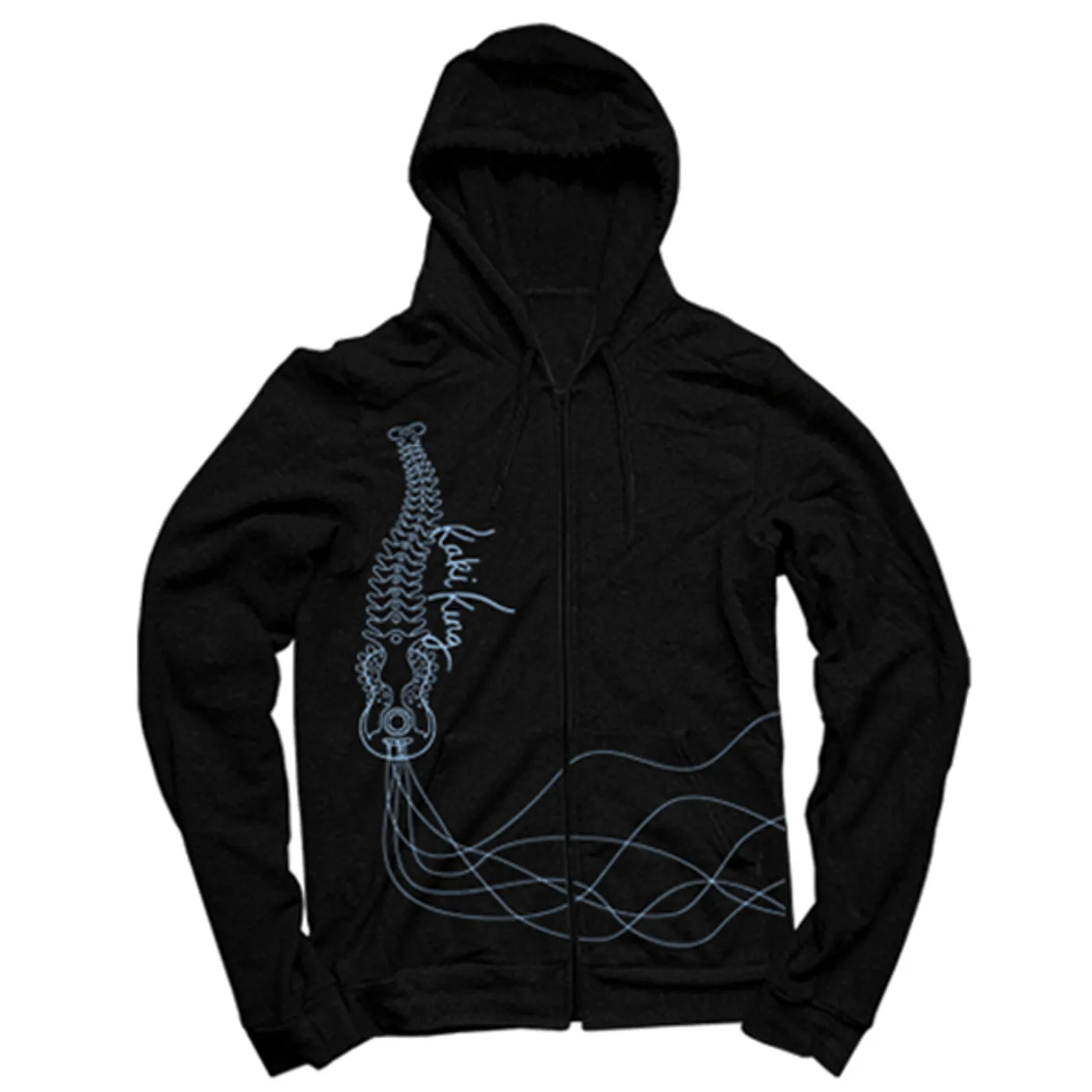Kaki King - Ladies Squid Zip Hoodie (Small Only)