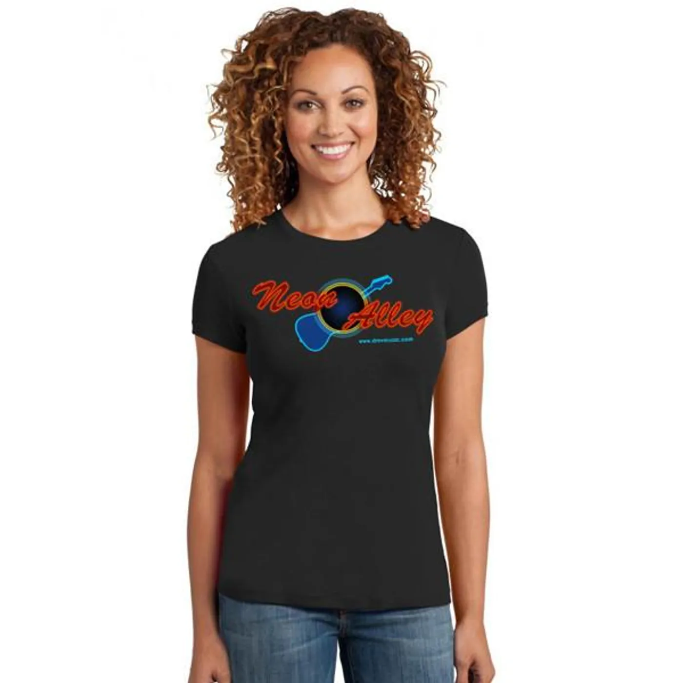 DMV Music - Neon Alley Ladies Tee