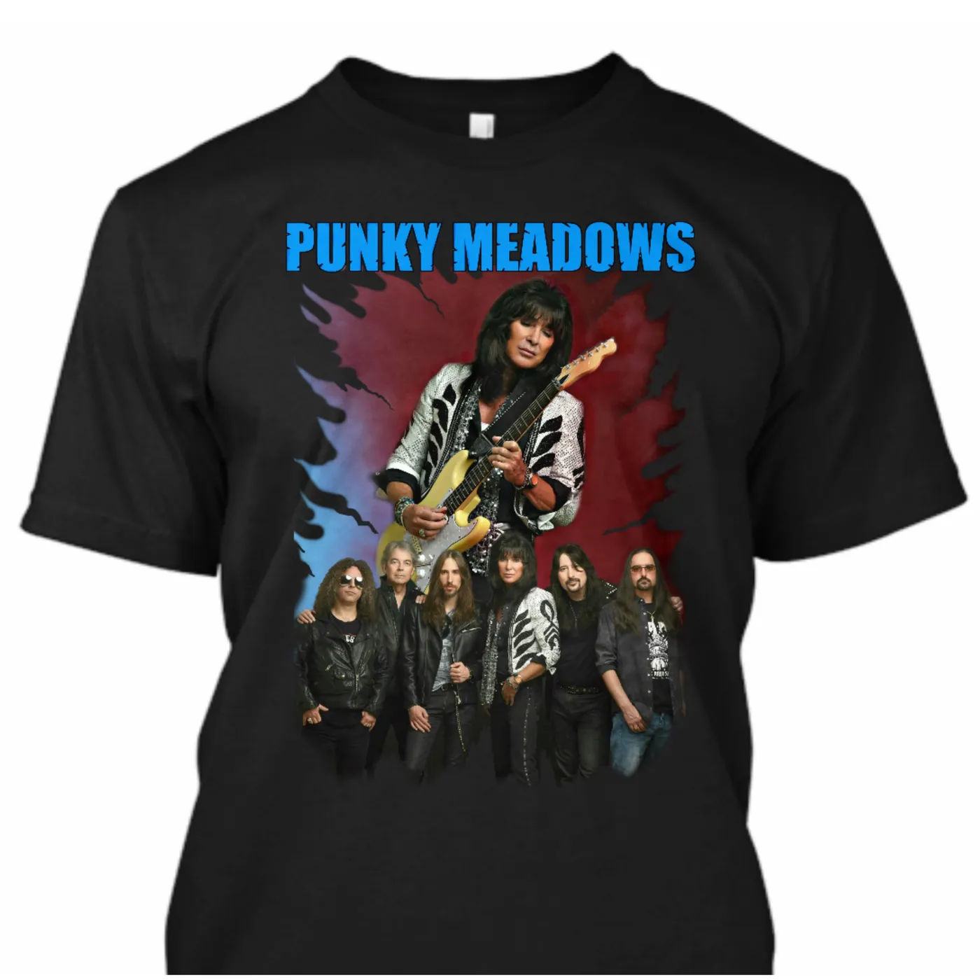 Punky Meadows - PUNKY BAND Tee (Black)