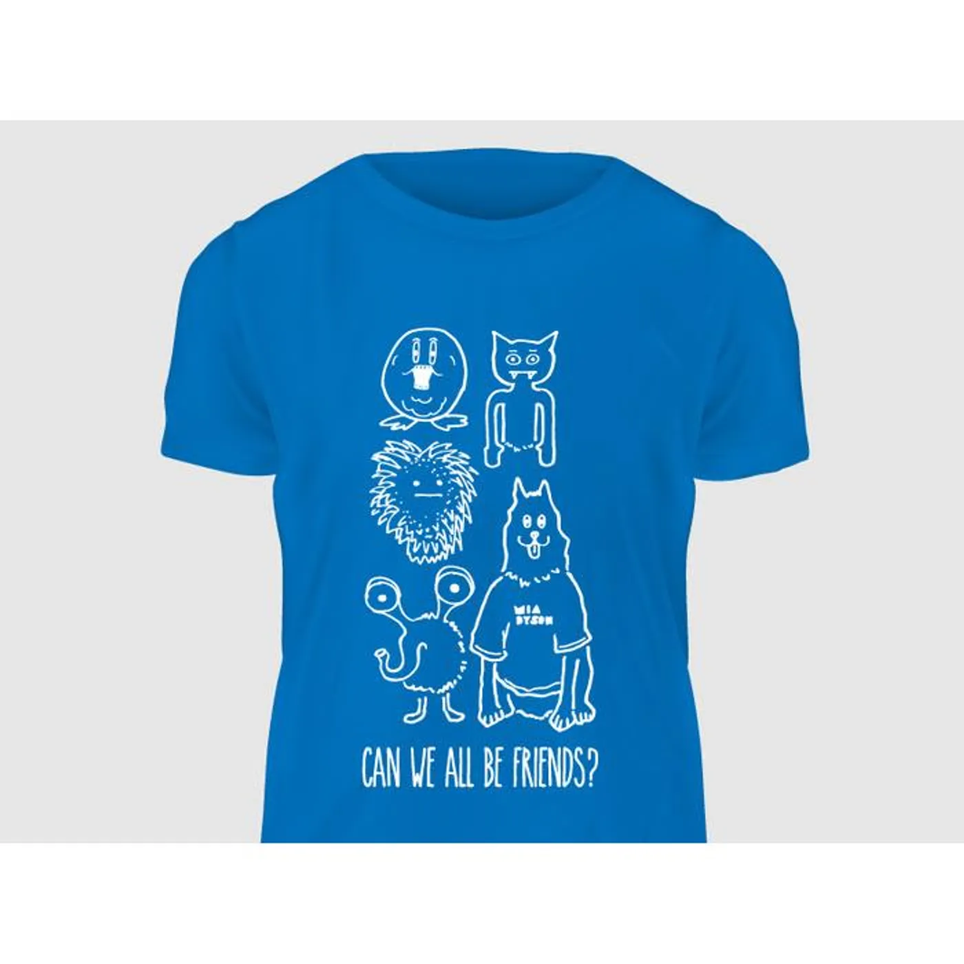 Mia Dyson - Can We All Be Friends Tee (Blue)