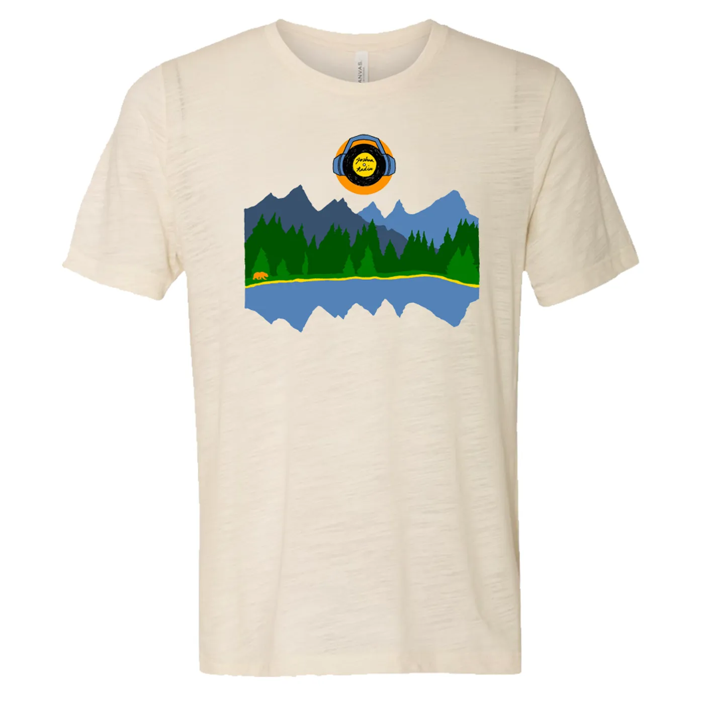Joshua Radin - Headphones Tee (Natural)