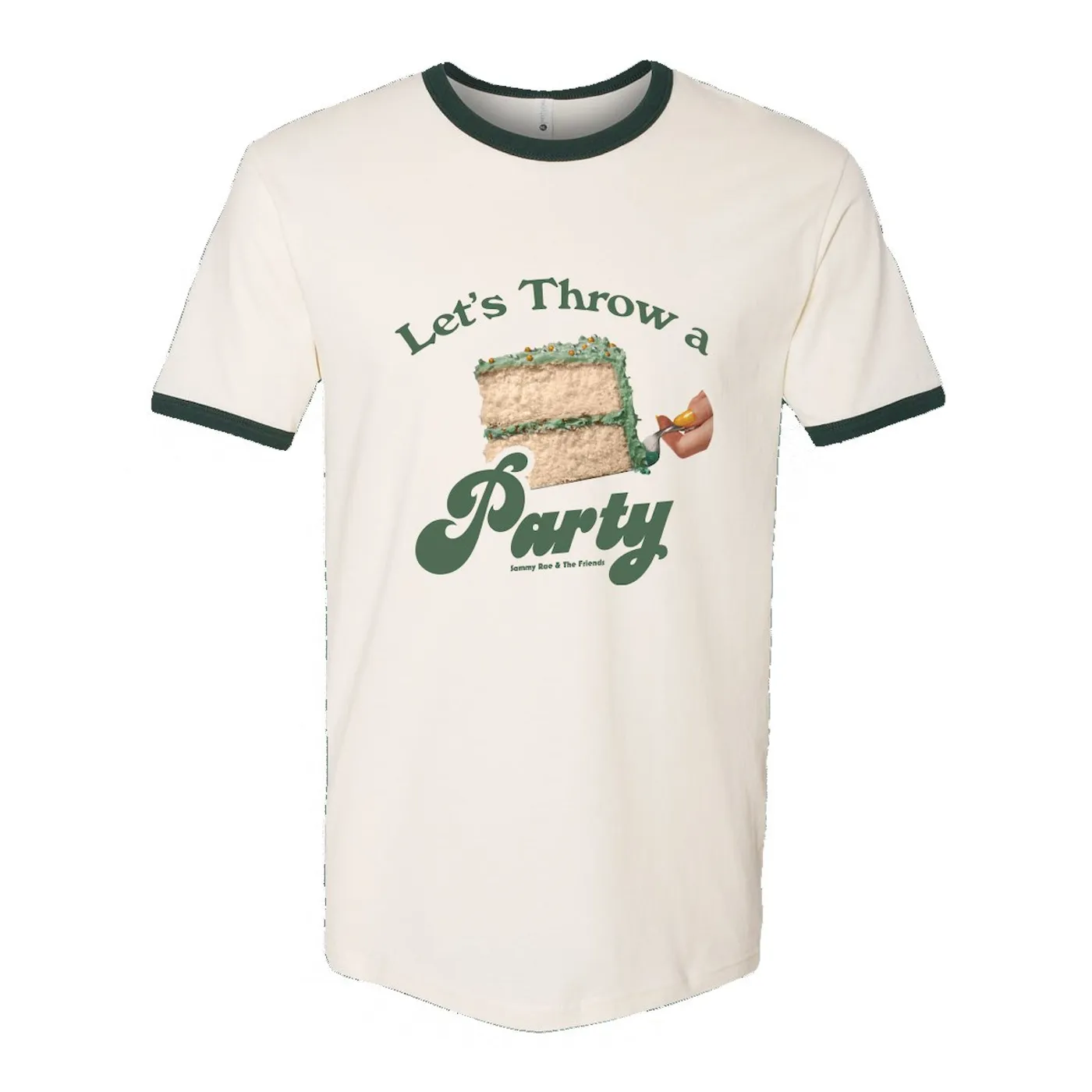 Sammy Rae - Let's Throw A Party Ringer Tee