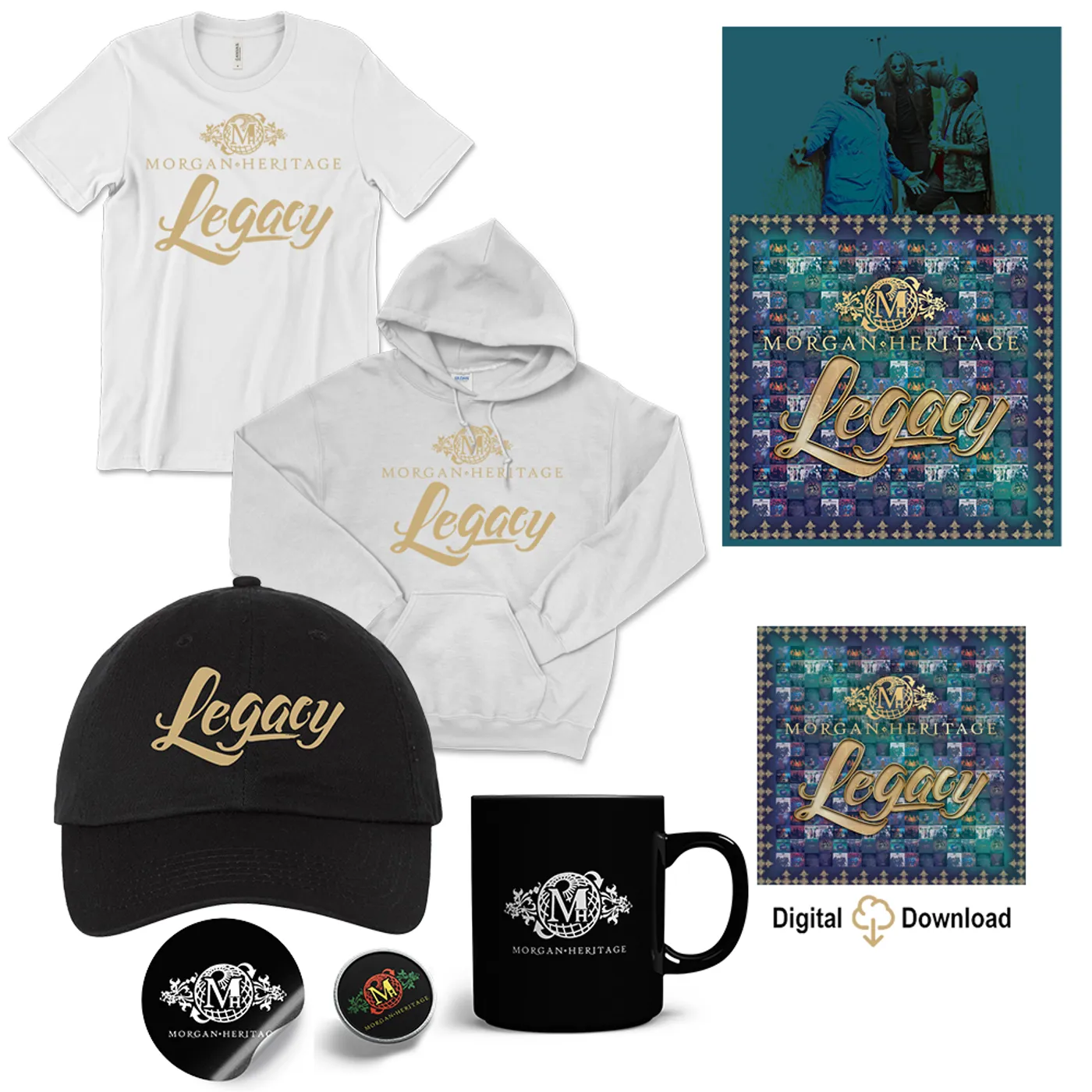 Morgan Heritage - Ultimate Legacy Bundle - White