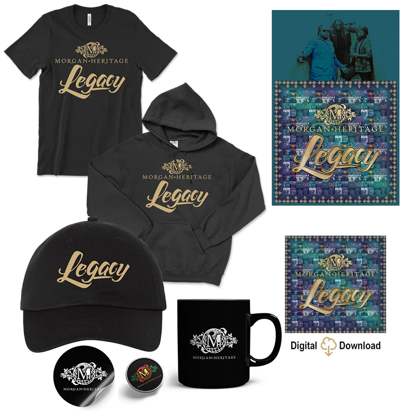 Morgan Heritage - Ultimate Legacy Bundle - Black
