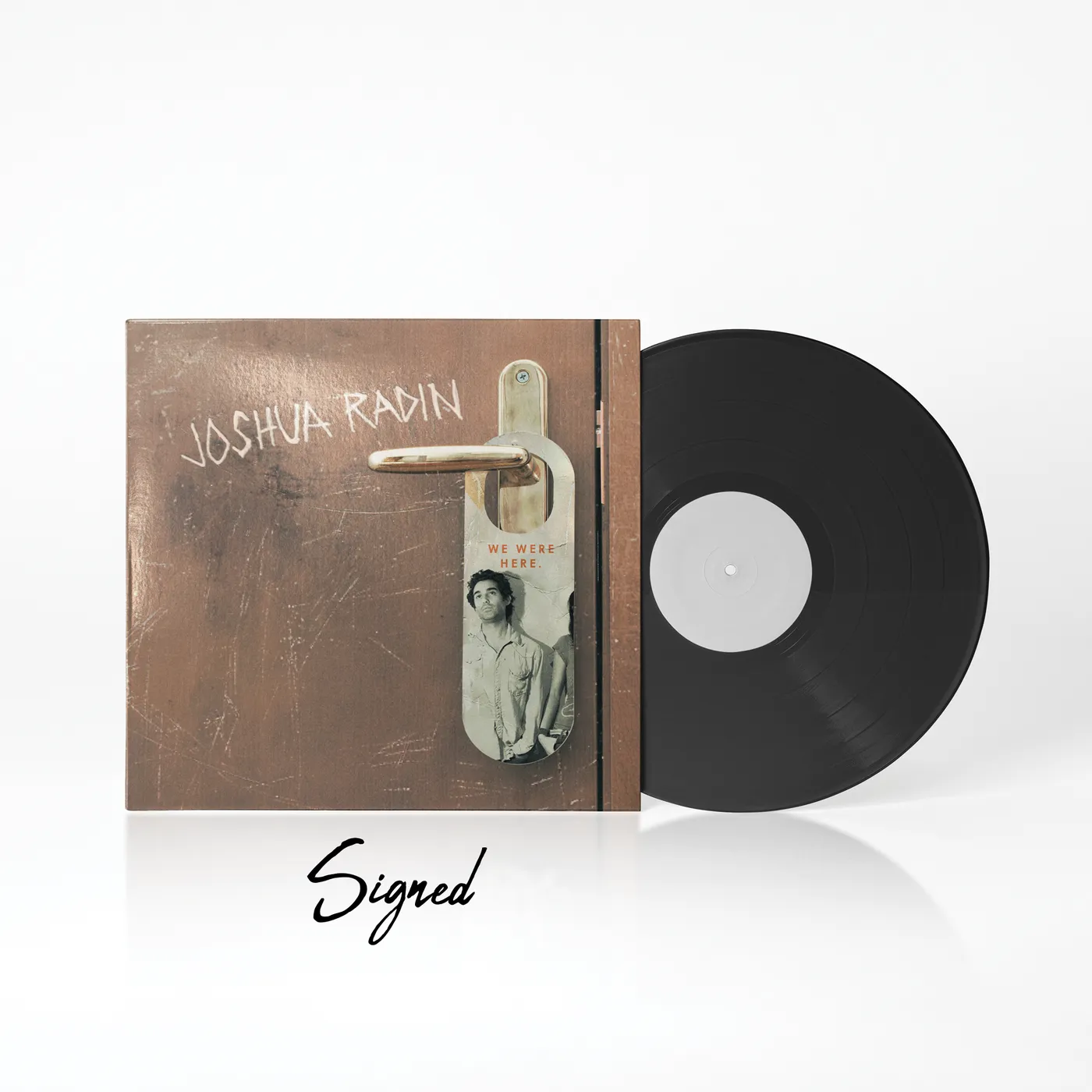 Joshua Radin - We Were Here Autographed Vinyl