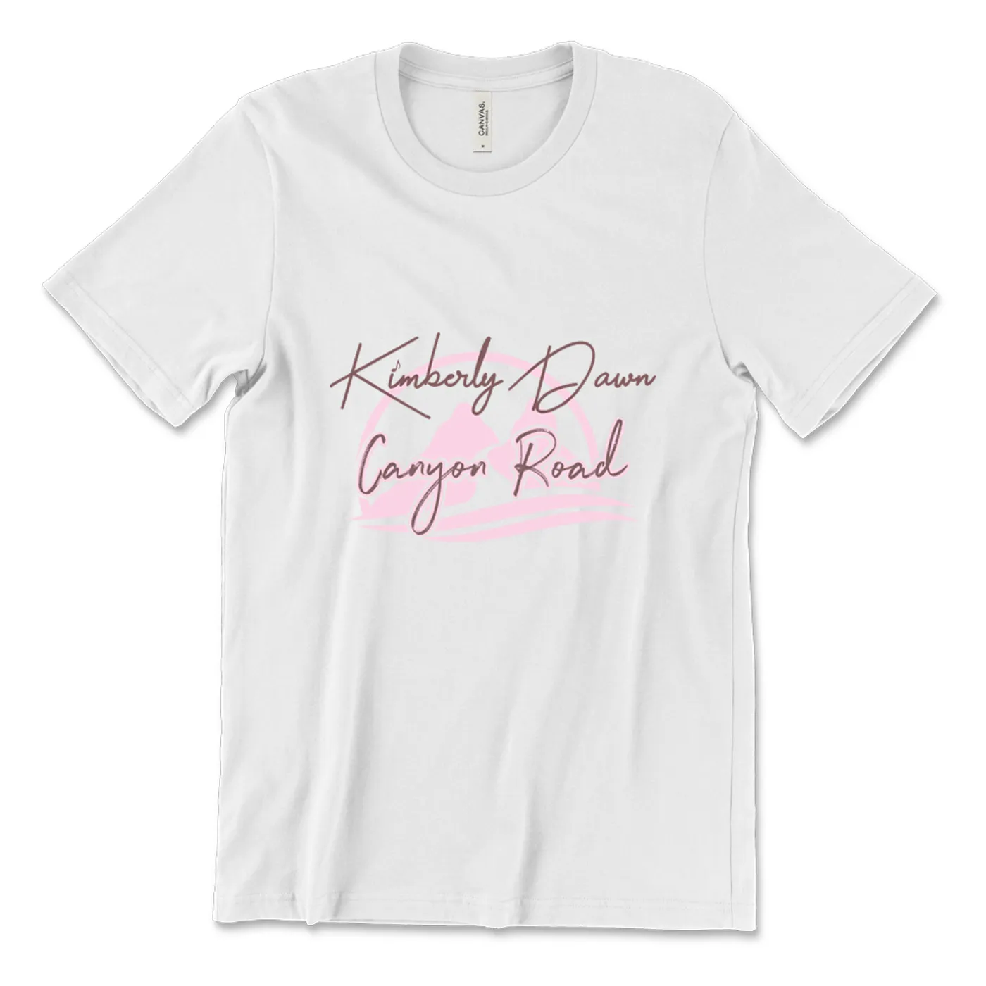 Kimberly Dawn - Canyon Road Tee - White