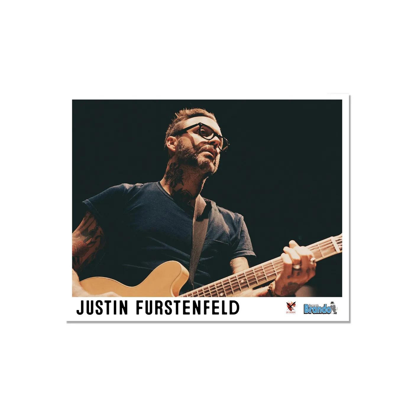 Gunner Black Co Justin Furstenfeld - 2021 Open Book Signed Photo