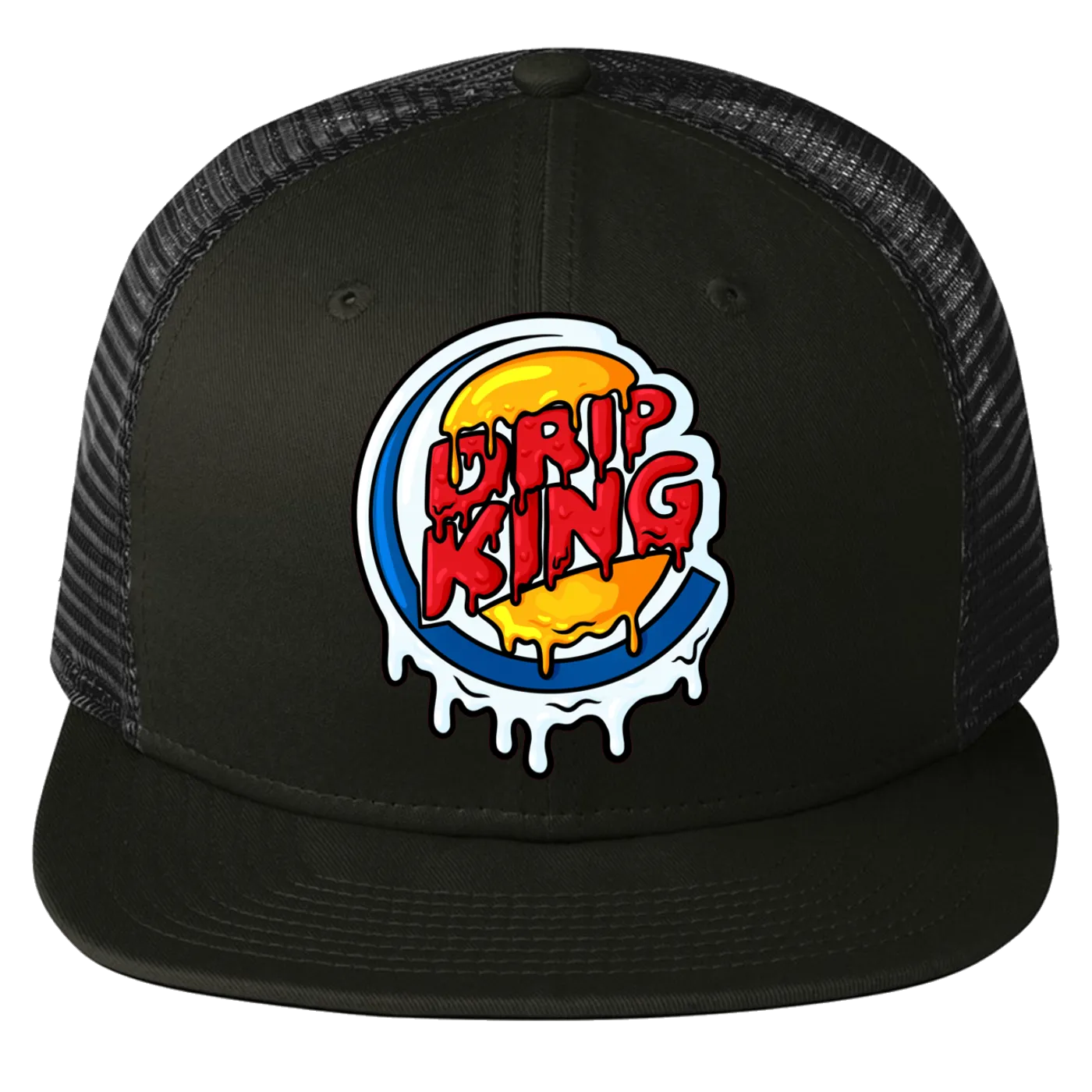 Texas Show Promoters Drip King Black Trucker Hat