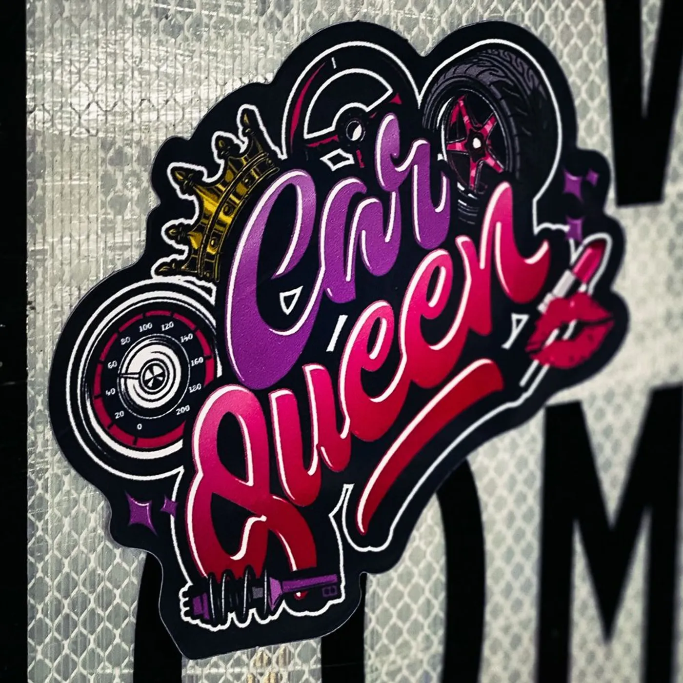 Texas Show Promoters Car Queen Sticker