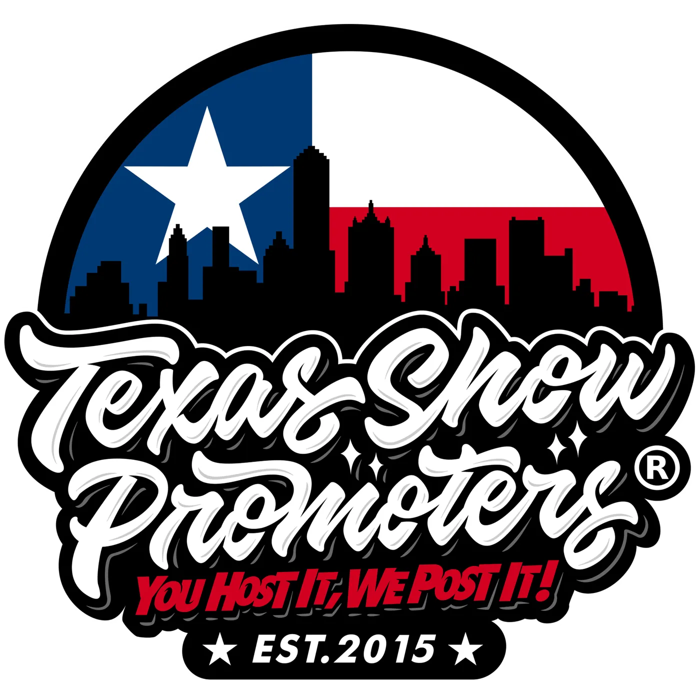 Texas Show Promoters - Official Logo Sticker