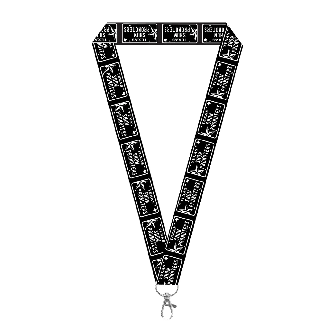 Texas Show Promoters - TX License Plate Lanyard