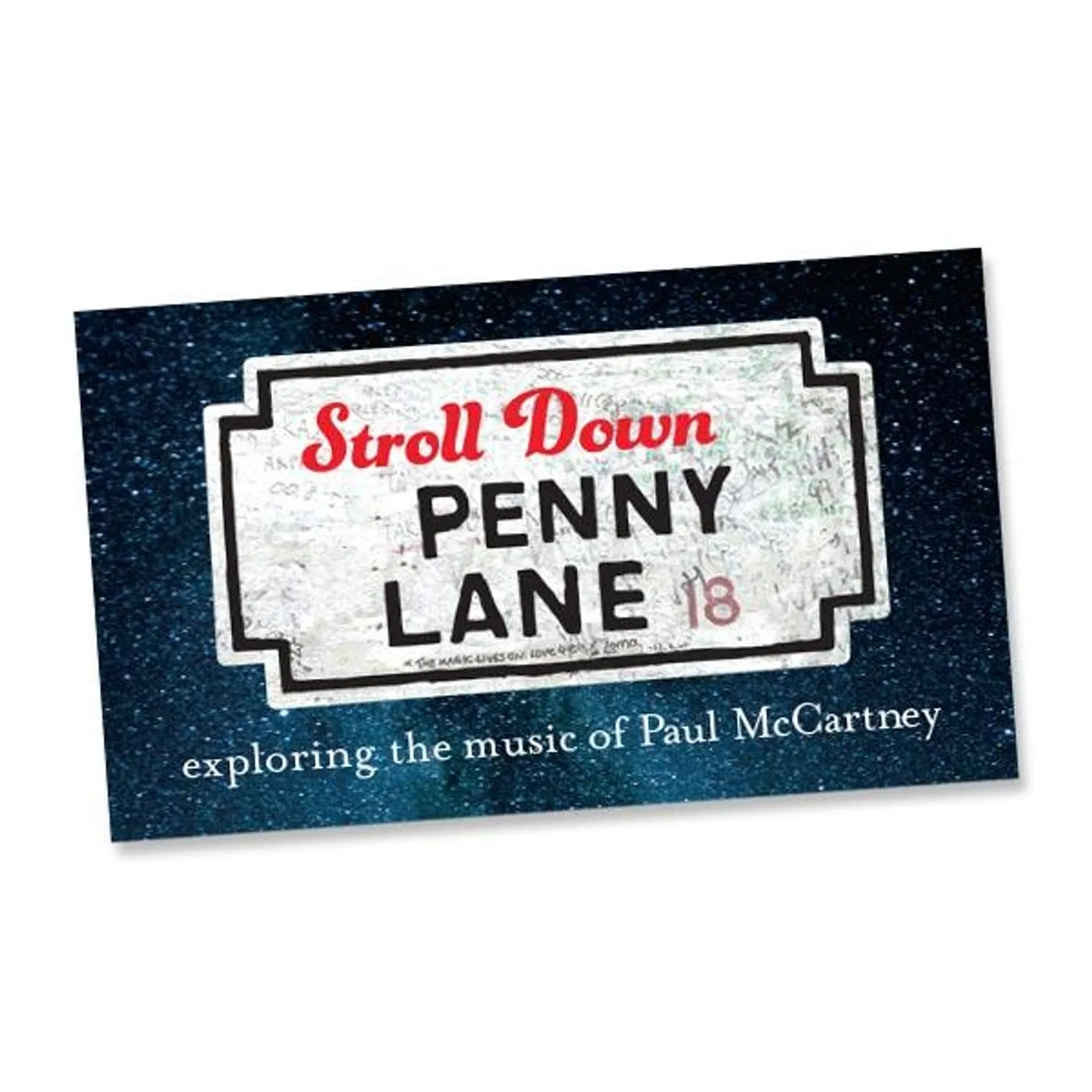 Stroll Down Penny Lane - Logo Sticker