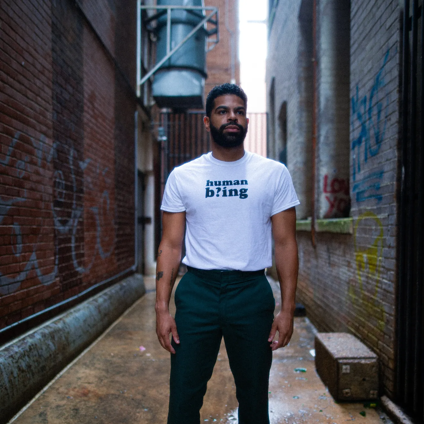 HOAX - Human B?ing Tee - White