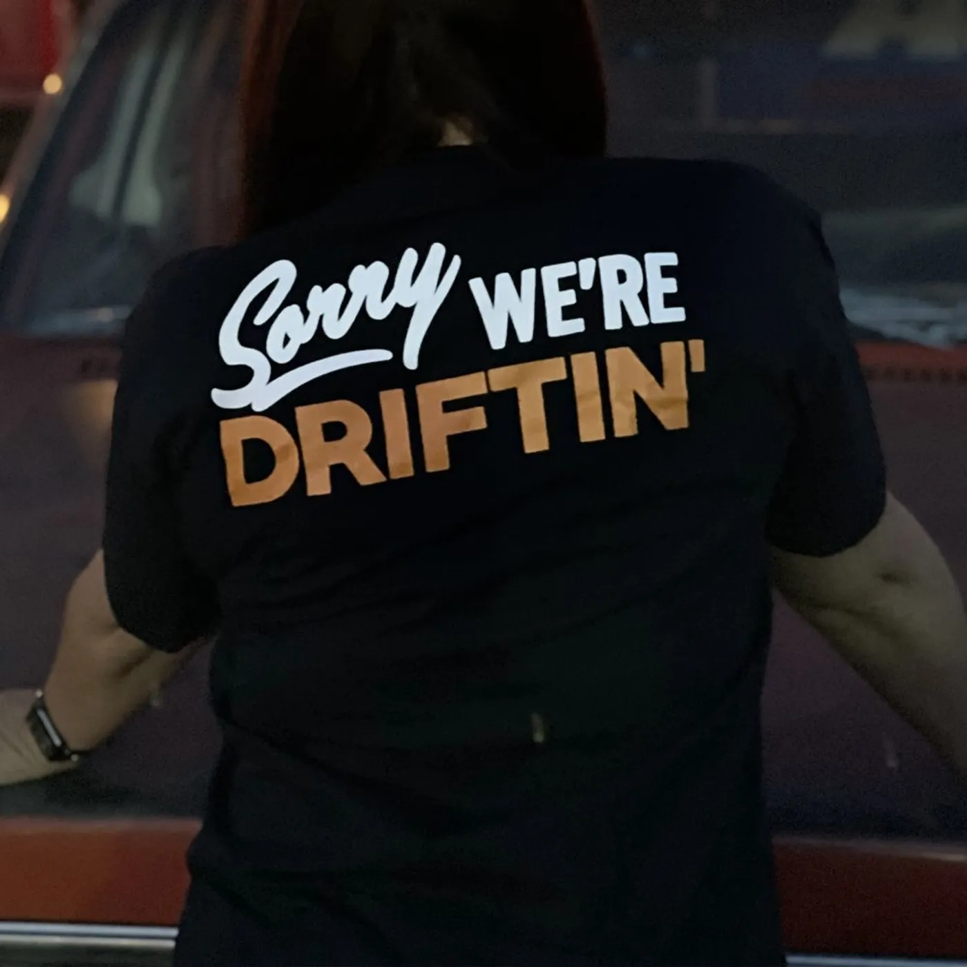 Texas Show Promoters Sorry We're Driftin' Tee