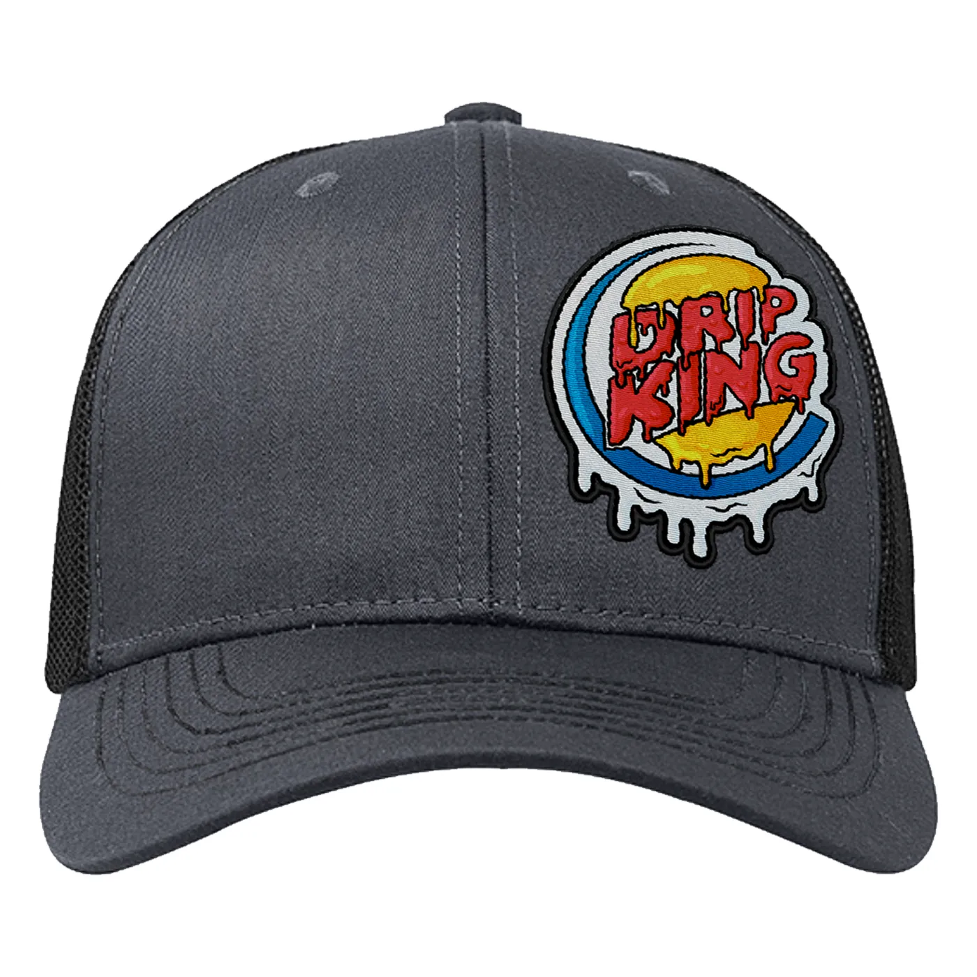 Texas Show Promoters Drip King Charcoal Trucker Hat