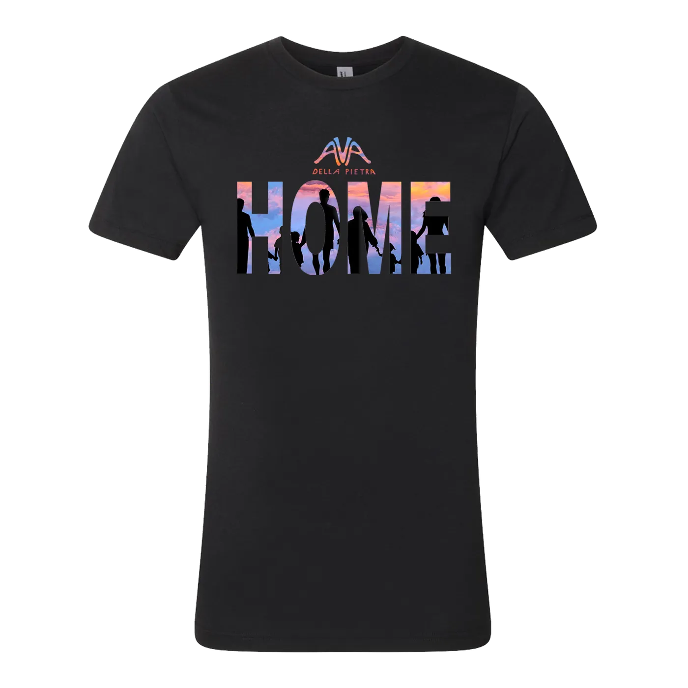 Ava Della Pietra Home - Black T-Shirt