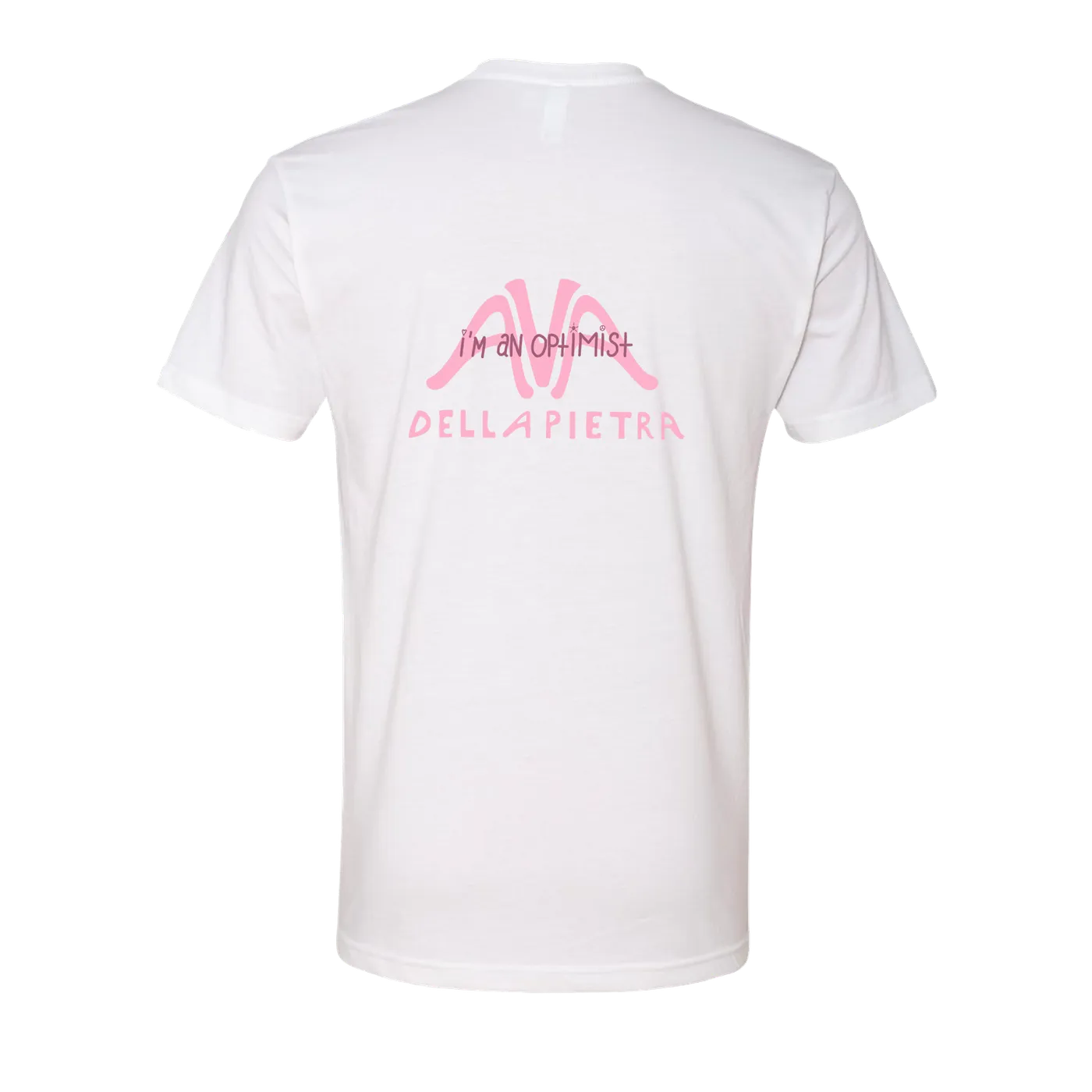 Ava Della Pietra Optimist Rose - White T-Shirt