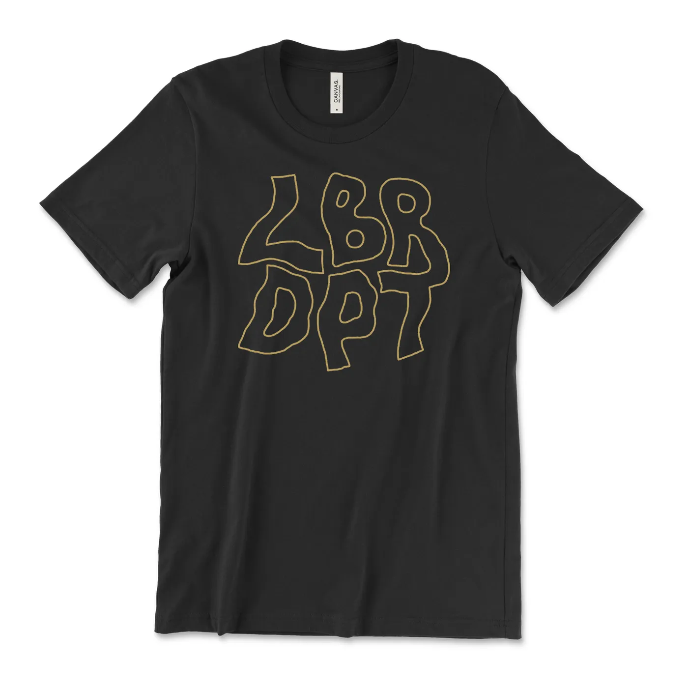LBR DPT - Black Logo Tee