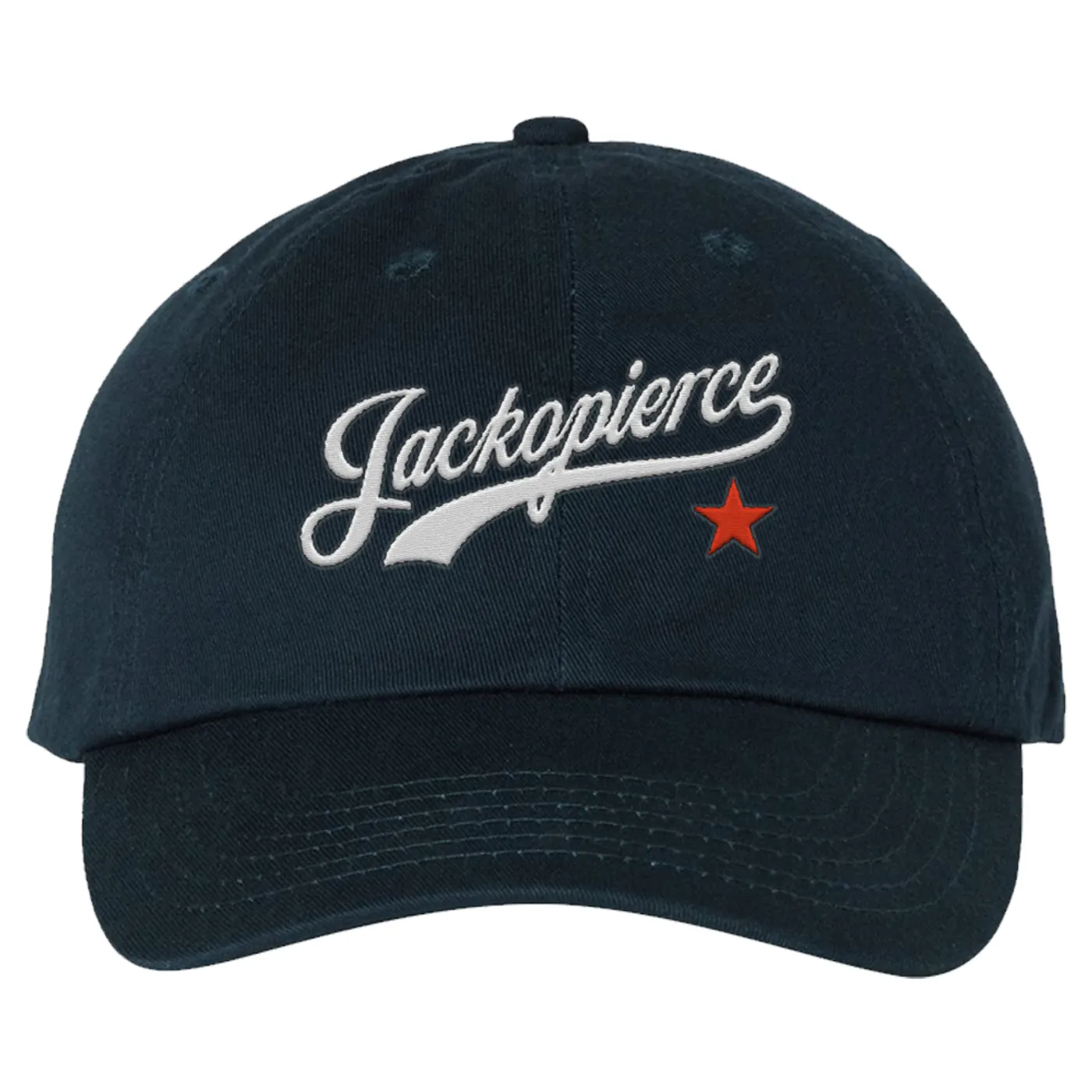 Jackopierce - Navy Logo Dad Hat