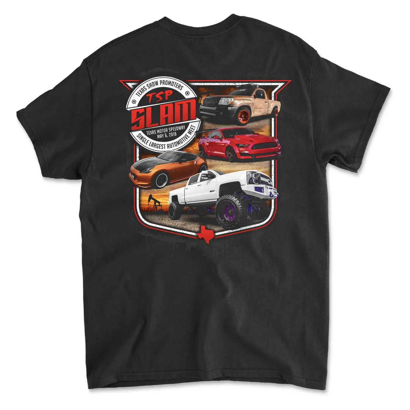 Texas Show Promoters Throwback 2018 TSP SLAM Tee
