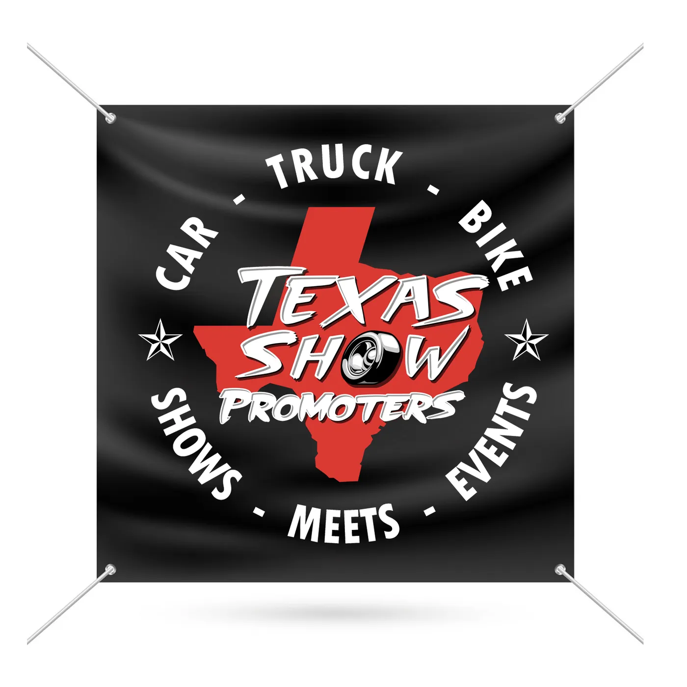 Throwback Texas Show Promoters Logo Banner
