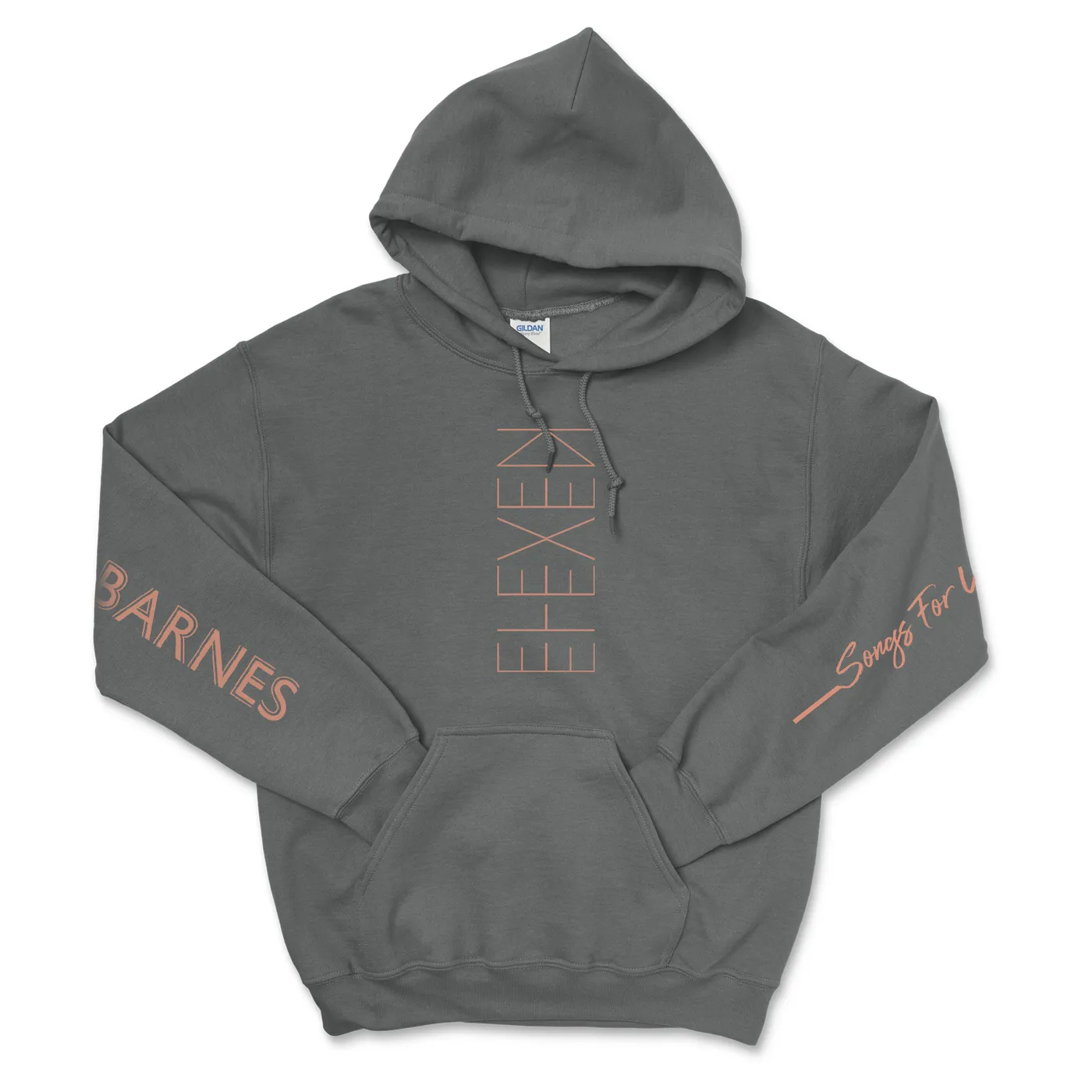 Ben Barnes - '11:11' Charcoal Hoodie