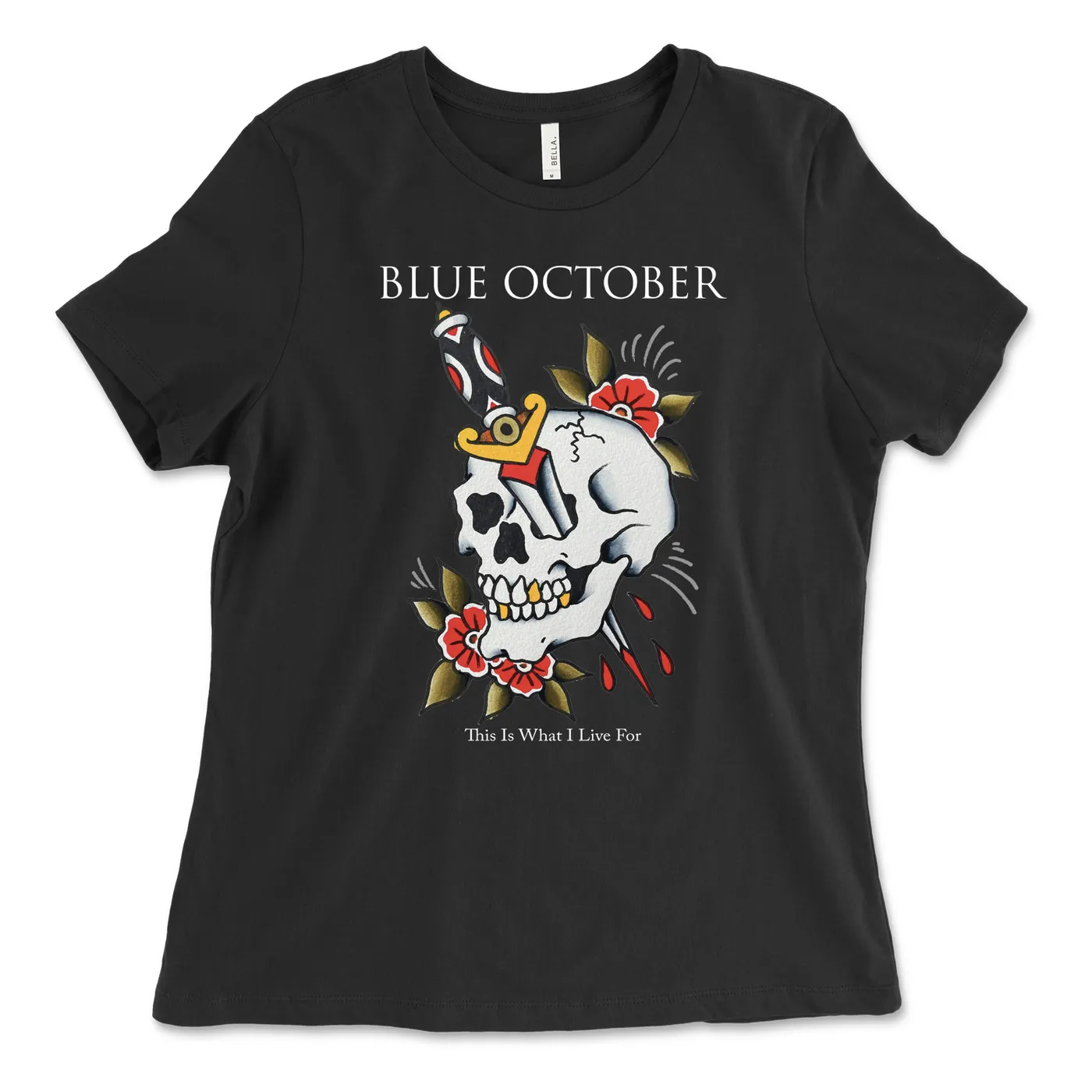 Blue October - TIWILF Ladies Tour Tee - September Dates (Black)