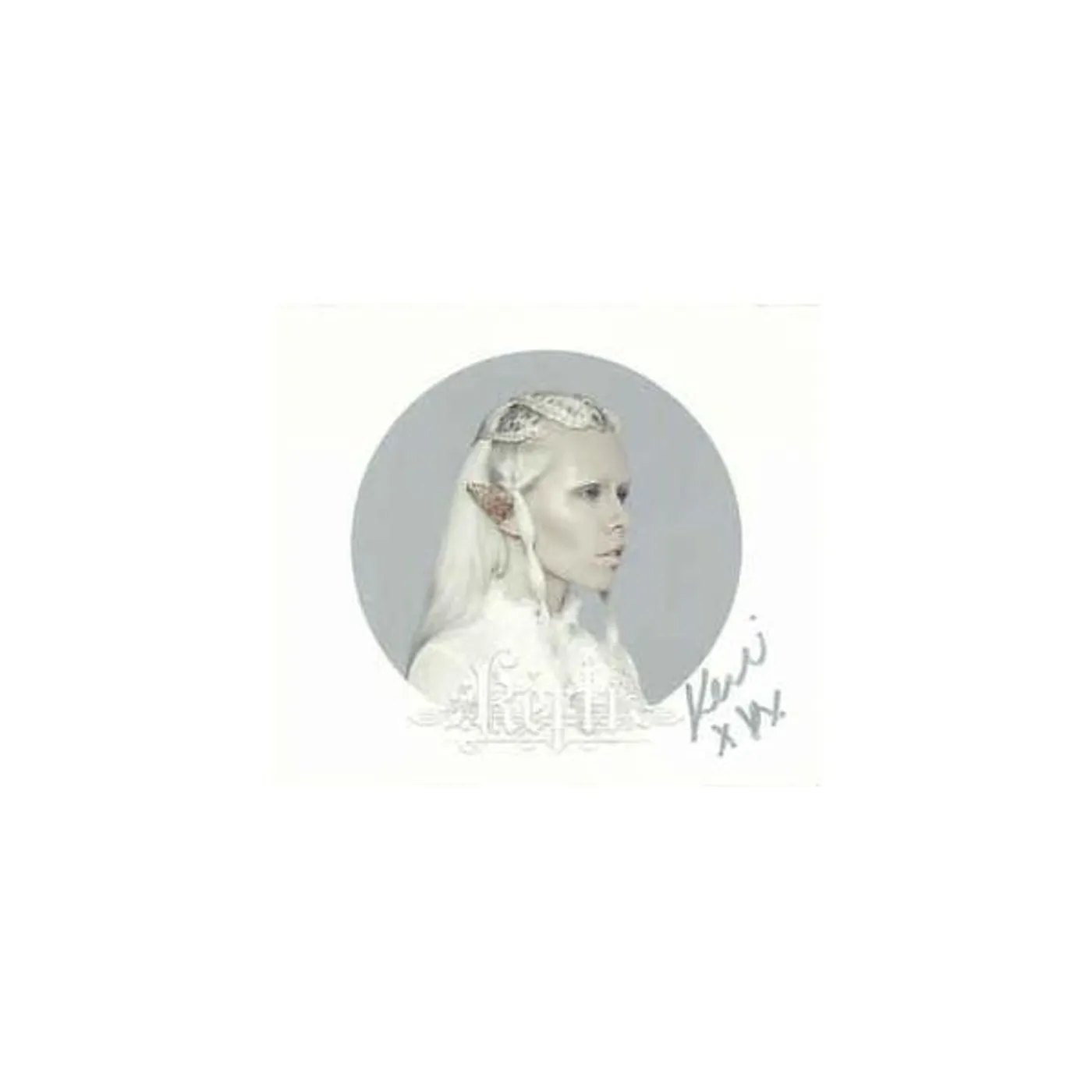 Kerli - Autographed Self-Tilted White EP