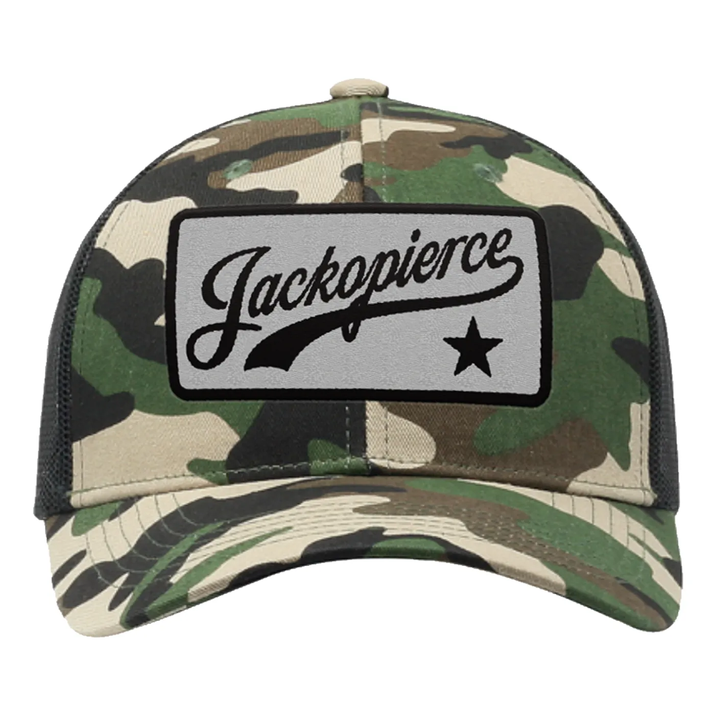 Jackopierce - Camo/Black Trucker Hat