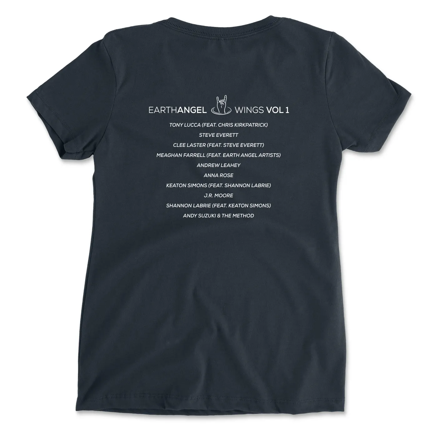 Earth Angel - Womens V-Neck Logo Tee
