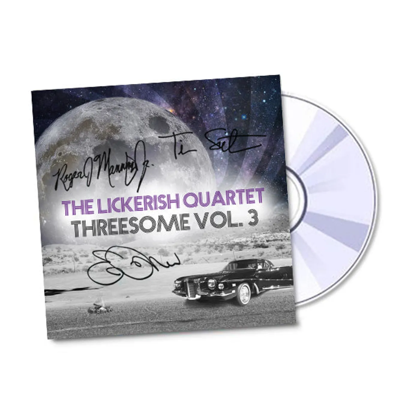 The Lickerish Quartet - Autographed Threesome Vol. 3 EP on CD
