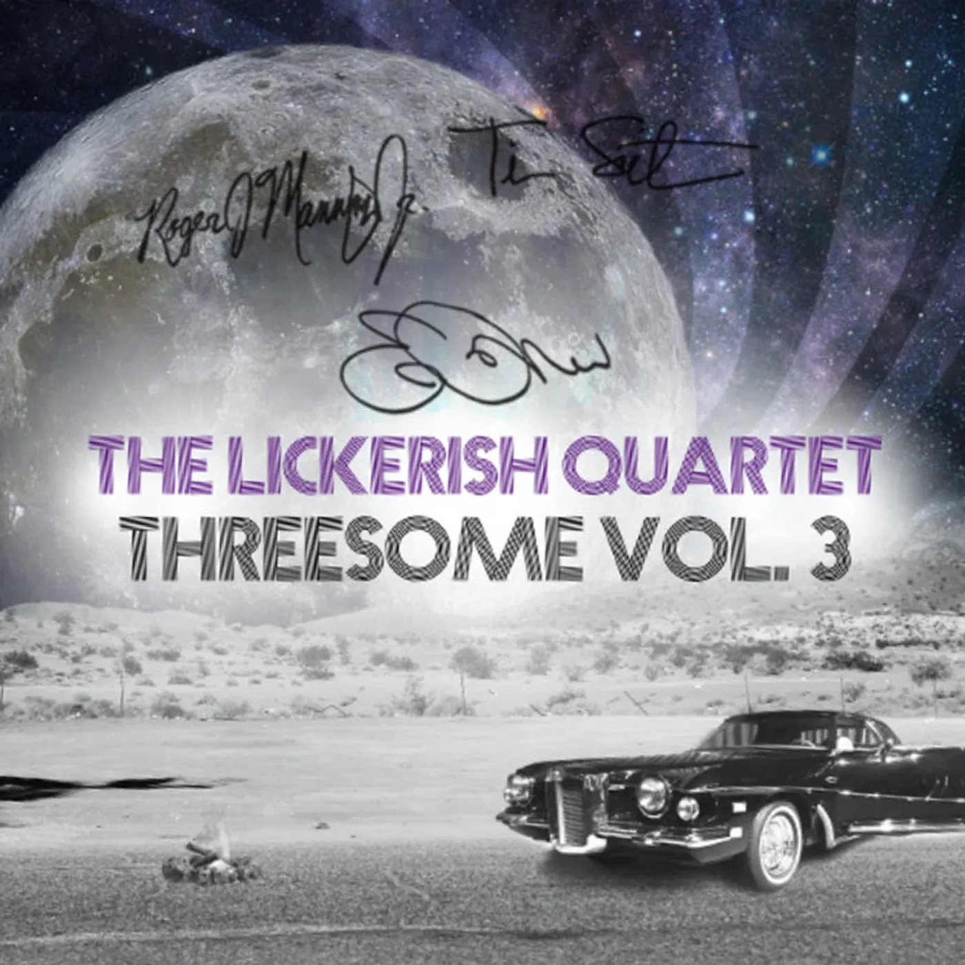 The Lickerish Quartet - Autographed Threesome Vol. 3 EP on CD