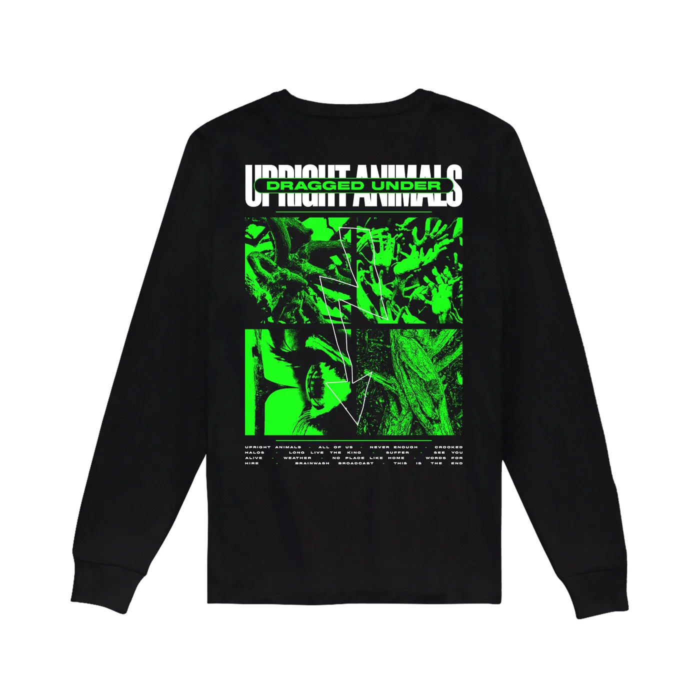 Dragged Under - Upright Animals Long Sleeve Tee