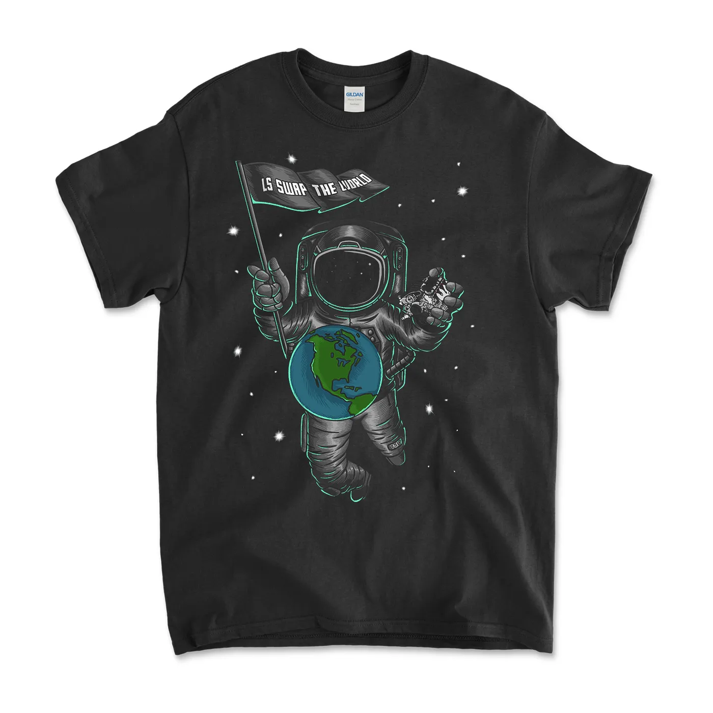 Texas Show Promoters LS Swap The World Tee (Front Logo)
