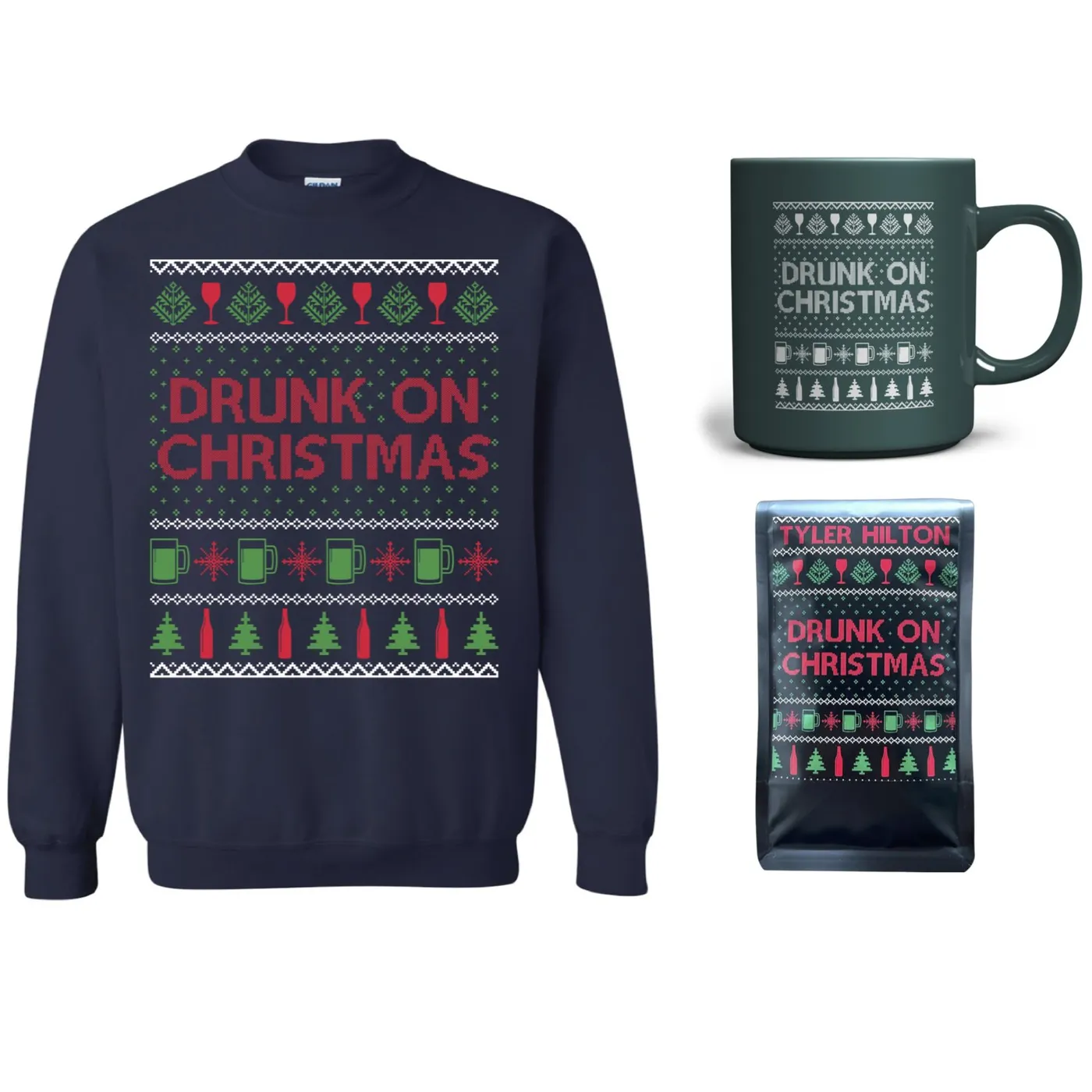 Tyler Hilton - Drunk On Christmas Sweater Bundle
