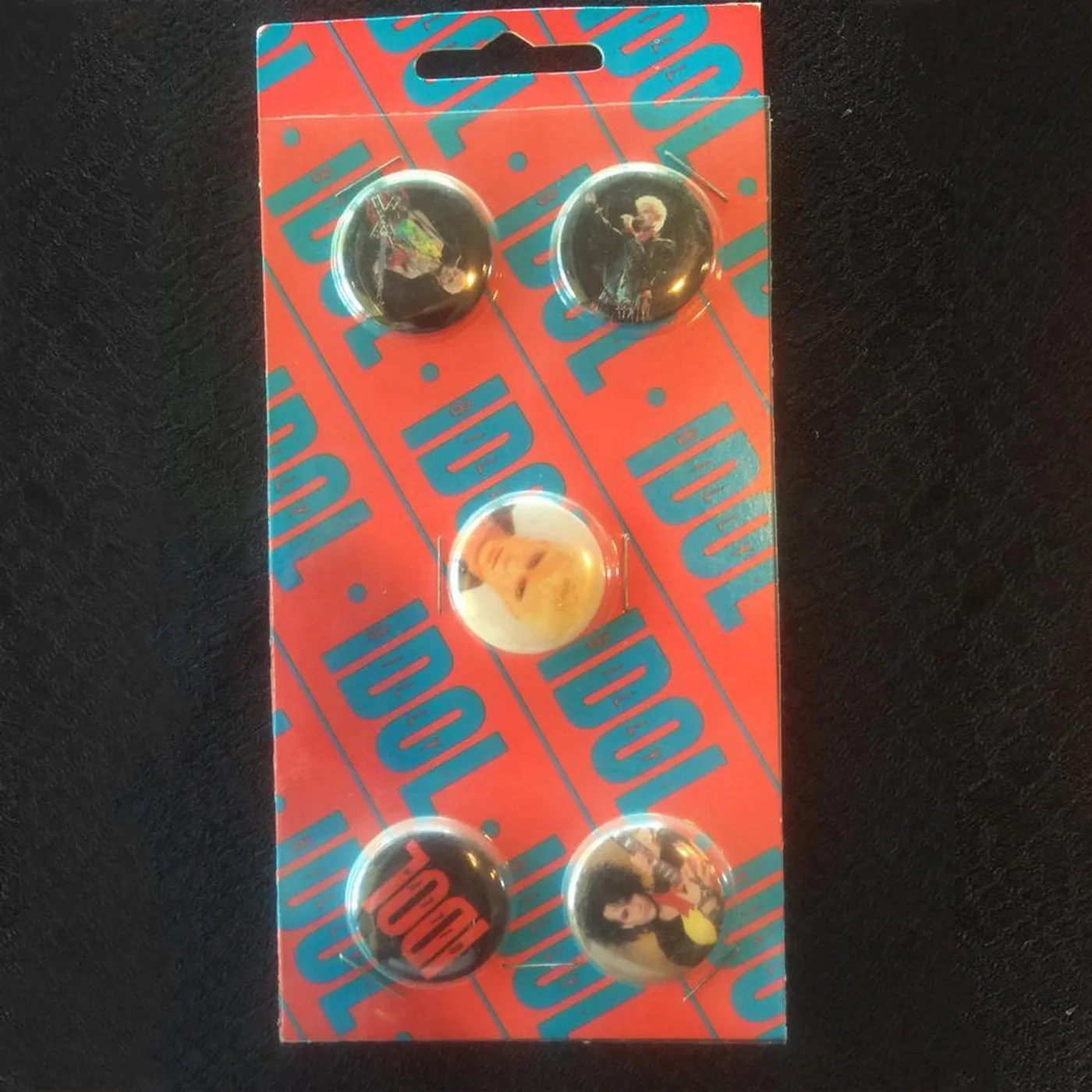 Steve Stevens - Vintage Pin Set (Partial)
